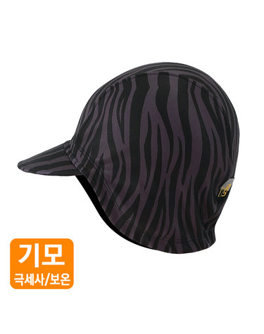 방한 사이클링캡 지브라-귀달이 쪽모자/보드/스키