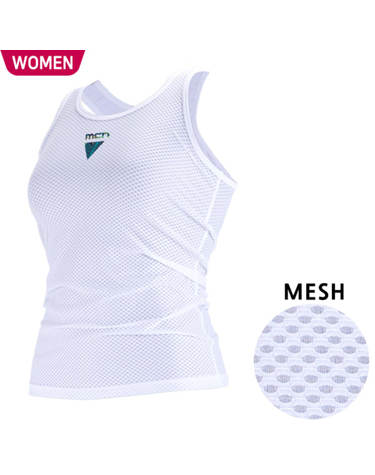여성용 트로피칼 K-MESH 민소매 이너웨어 언더웨어