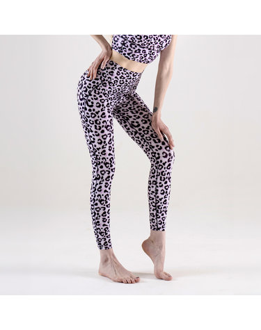 ROSE PINK CHEETAH 요가복 레깅스 바지 필라테스복
