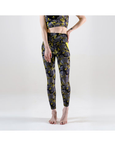 CHROME YELLOW 요가복 레깅스 바지 필라테스복