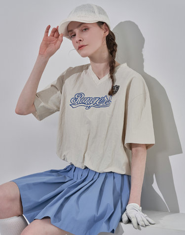 르니 와펜 뱅거스 아노락 티셔츠 FN06TS110W