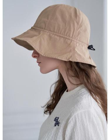 빈티지 벙거지 스타일 와이드 버킷햇 FN05AM170L BEIGE