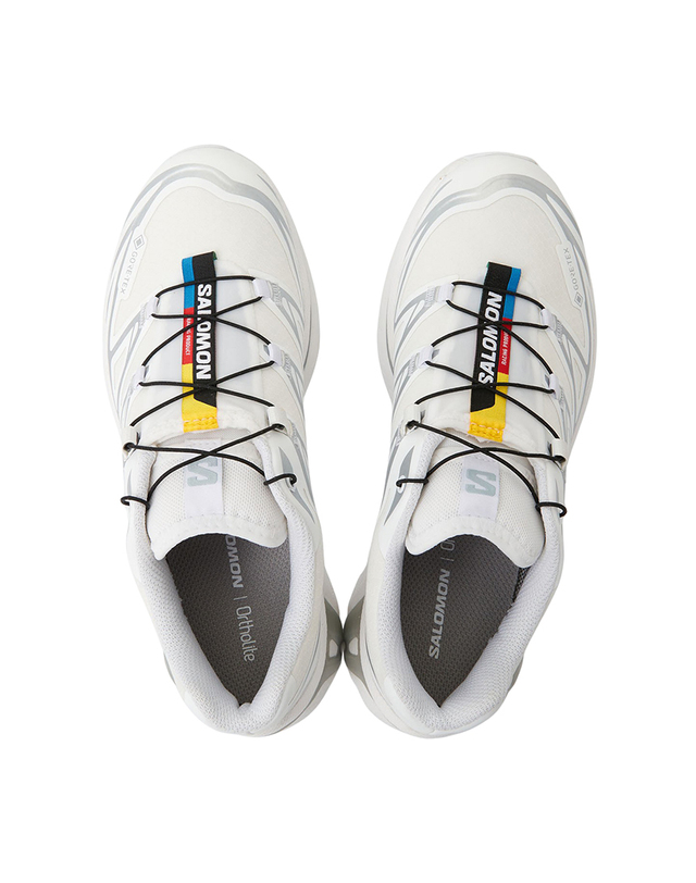 살로몬 살로몬 XT-6 GTX 화이트 러닝화 L47581100 (남여공용) 착용컷