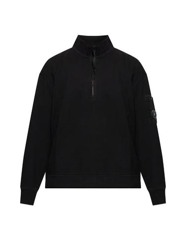 [럭스댓] 국내 26FW CP컴퍼니 21CMSS020A 렌즈 와펜 하프 집업 스웨트셔츠