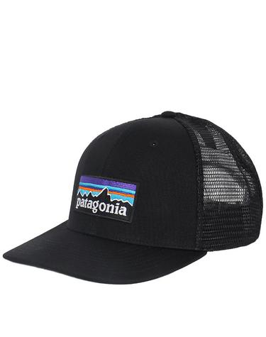 파타고니아 P-6로고 트러커 캡 블랙 38289 BLK