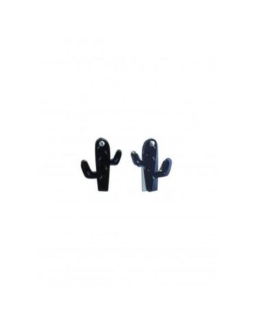 CACTUS EARRING BLACK