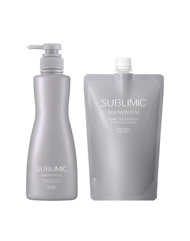 서브리믹 아데노바이탈 헤어 트리트먼트 500ml +트리트먼트 450ml (리필)