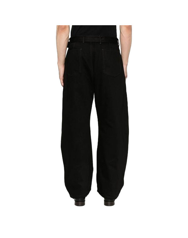 르메르 26SS 남성 르메르 벨트 팬츠 블랙 PA326 LD1055 BK999 착용컷