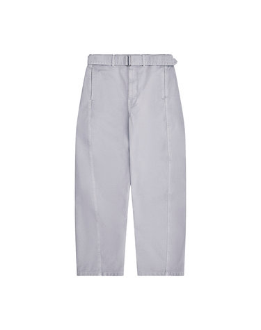 25SS 르메르 트위스트 벨트 팬츠 스노우 블루 그레이 PA326 LD1036 948
