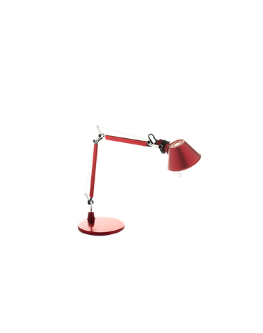 [두오모/Artemide]Tolomeo Micro Table Anodized red  톨로메오 마이크로 테이블 레드