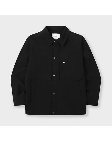 [갤러리아] [BON]S/S 블랙 세미오버핏 캐주얼 변형트러커 점퍼BN4SJP400