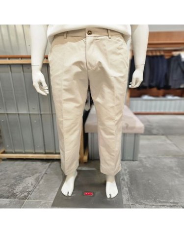 [갤러리아] 25 S/S 본 루즈 핏 트윌 팬츠 아이보리 BNESTA311