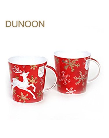 [갤러리아] 두눈 로몬드 머그 Christmas 2p (Deer1p+Snow1p)