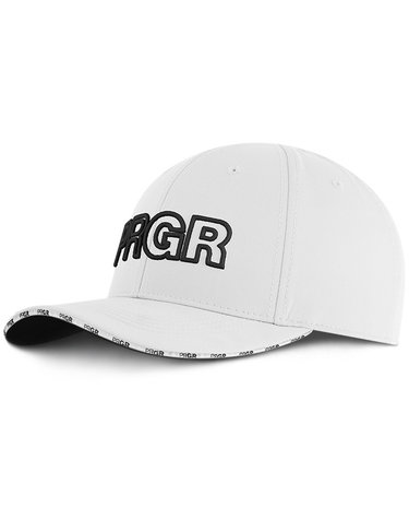 PRGR 화이트 남성 골프모자