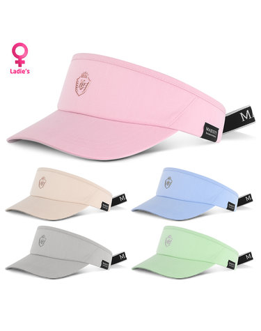 마제스티 T32 PASTEL RIBBON 여성 골프 바이저 썬캡