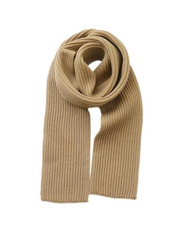 [당일]24FW 안데르센 안데르센 골지 울 숏 머플러 카멜 SHORT SCARF CAMEL