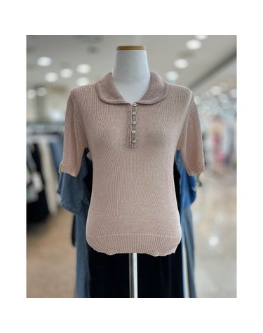 [갤러리아] 부루앤쥬디 둥근카라반팔니트 BBSFPO008P
