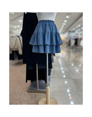 [갤러리아] 부루앤쥬디 데님티어드미니스커트 BBREDS103B