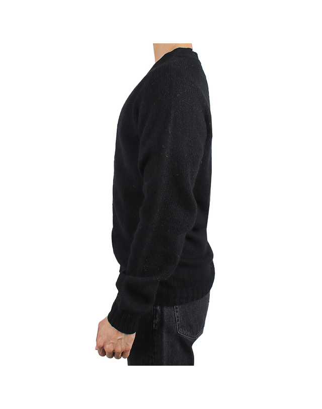 할리오브스코틀랜드 할리오브스코틀랜드 남성 울 가디건 블랙 M3092 3V BLACK 착용컷