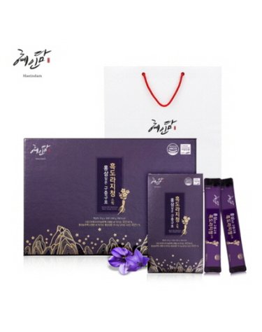 [혜인담] 홍삼담은 구증구포 흑도라지청 (10gx30포)