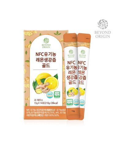 [비욘드오리진] NFC 유기농 레몬생강즙 골드 (15gx14포)