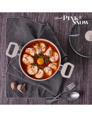 [쉬젤] 핑크스노우 IH 양수냄비 20cm