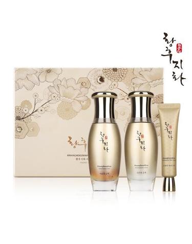[황후지화] 리본연 3종 (수액 120ml+유액 120ml+아이크림 30ml+견본품 4종)			