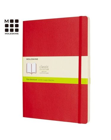 [갤러리아] 무료각인[몰스킨]플레인/스칼렛레드 소프트(엑스라지)