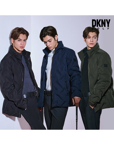 [DKNY GOLF] 23FW 튜브 덕다운 재킷 남성 3컬러 택1