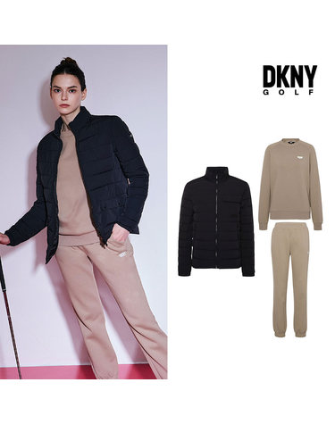 [DKNY GOLF] 23FW 패딩자켓+기모셋업 여성 3컬러 택1
