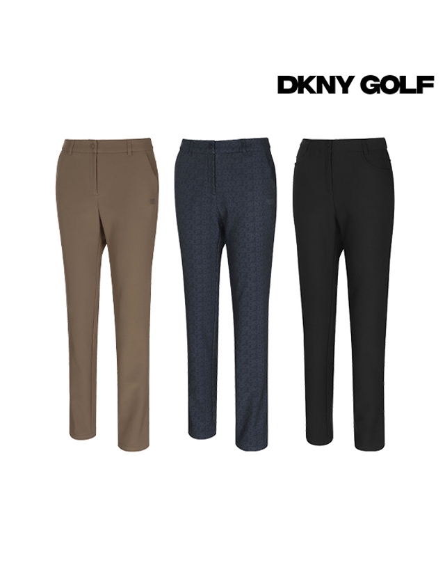 디케이엔와이 [DKNY] 24FW 기모 본딩팬츠 여성2종세트 택1 착용컷