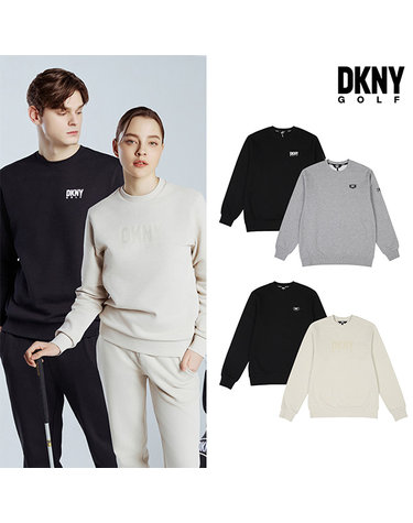 [DKNY GOLF] 코튼 맨투맨 남녀 4컬러 택1