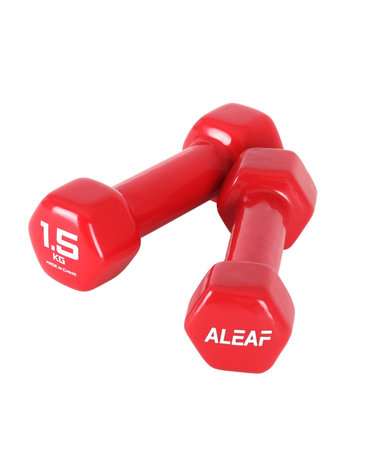 PVC 컬러 미용아령 1.5kg 2개 SET 덤벨 헬스