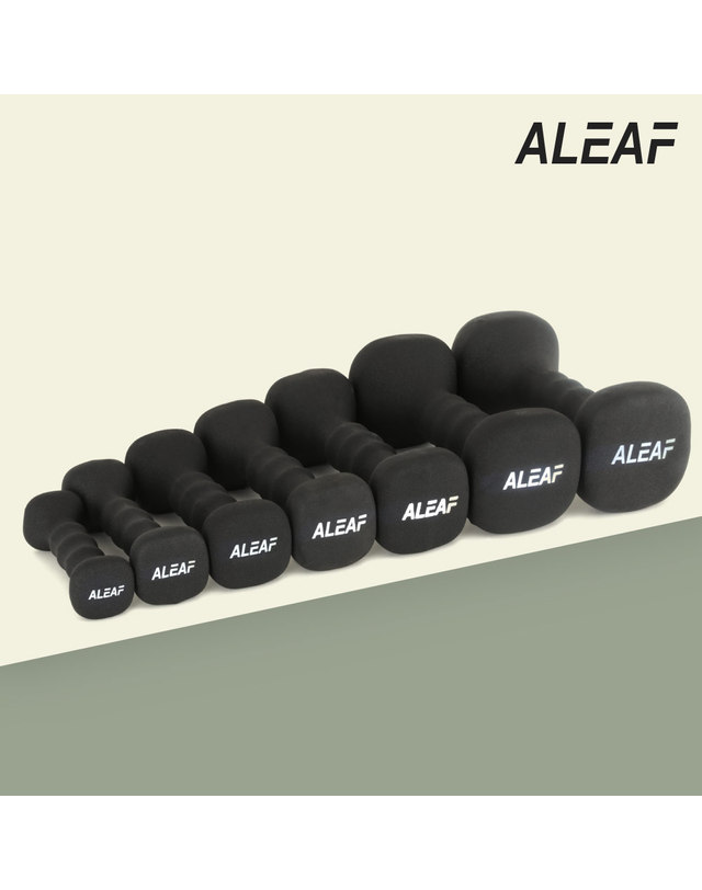 아리프 네오프렌 아령 4kg 2개 SET 덤벨 헬스 운동 착용컷