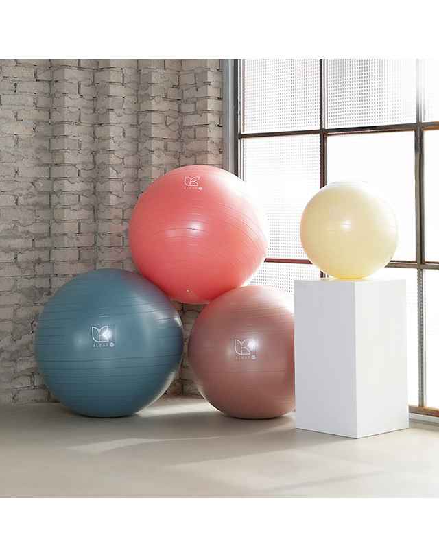아리프 PVC 안티버스트 임산부 짐볼 55cm 요가 운동볼 착용컷