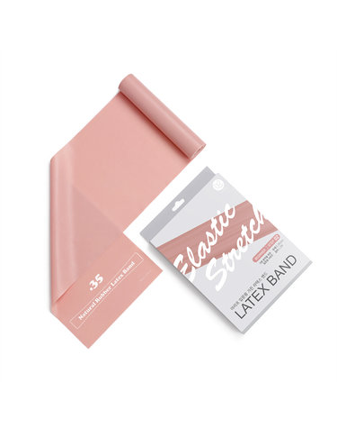 라텍스 밴드 1.2(입문용) 0.35mm 파스텔 핑크