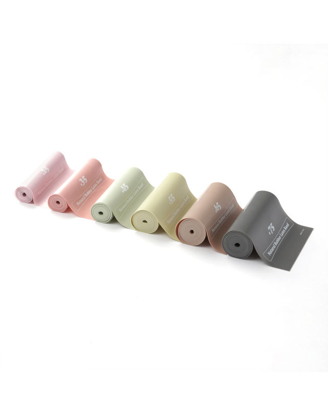 아리프 라텍스 밴드 1.2(입문용) 0.35mm 파스텔 핑크 착용컷