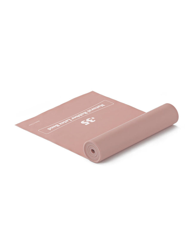 아리프 라텍스 밴드 2.0, 0.35mm 파스텔 핑크 운동 착용컷