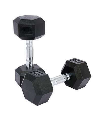 냄새없는 PEV 육각 덤벨 10kg 2개입 아령 홈트