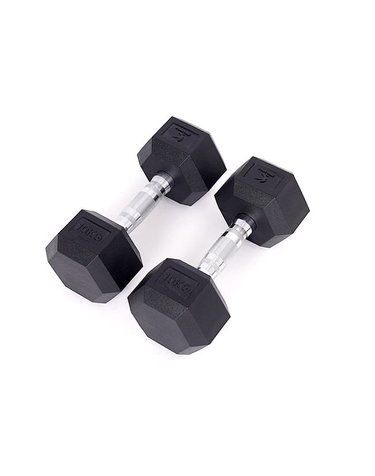 아이워너 냄새 안나는 PEV 육각 아령 10kg 2개 덤벨