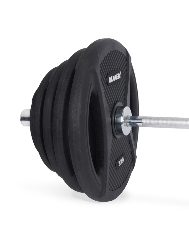 오메비 오메비 PEV 울버린 중량 원판 20kg 웨이트 플레이트 착용컷