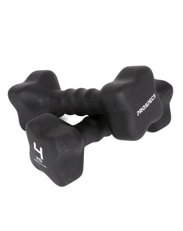 프로스펙스 정품 네오프렌 컬러아령 4kg 2개SET 덤벨