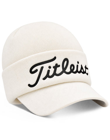 타이틀리스트 Ear Warmer Cap 화이트 골프 방한모자