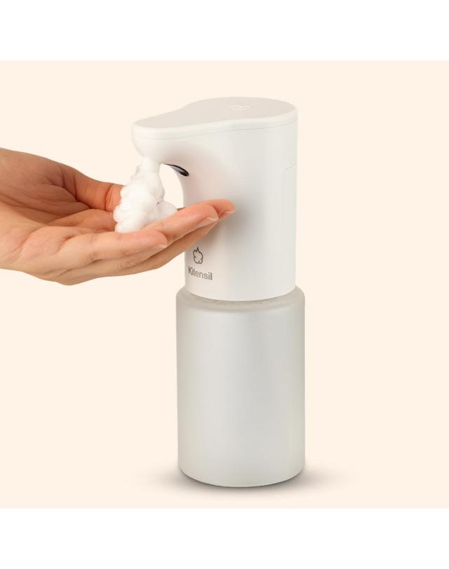 키텐실 키텐실 무선 자동 센서 디스펜서 300ml 3단계 조절 핸드워시 주방세제 착용컷