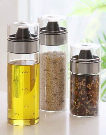 [키텐실] 블랙엣지 내열유리 오일병 참기름병 간장 소스 250ml