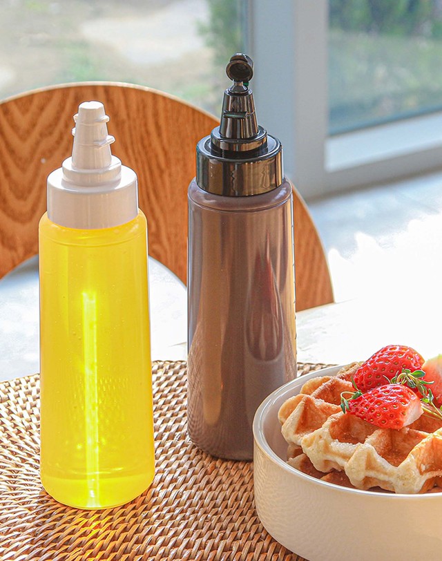 키텐실 [키텐실] 가정용 투웨이 소스통 드레싱 마요네즈통 케찹통 350ml 5P 세트 착용컷