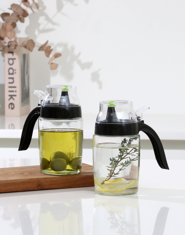 키텐실 [시노글라스] 키텐실 원터치 오일병 소스통 500ml 착용컷