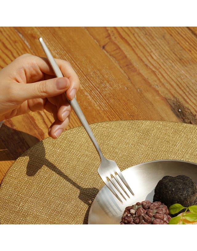 놋담 놋담 방짜유기 양식 디저트 포크 2P 착용컷