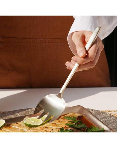 놋담 방짜유기 서빙포크 1P