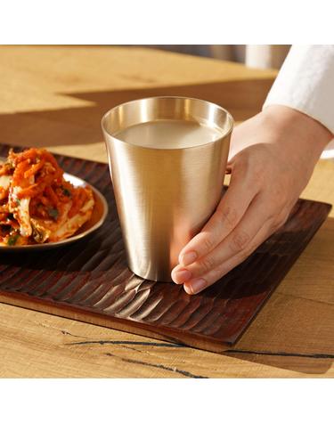 놋담 방짜유기 맥주컵 2P